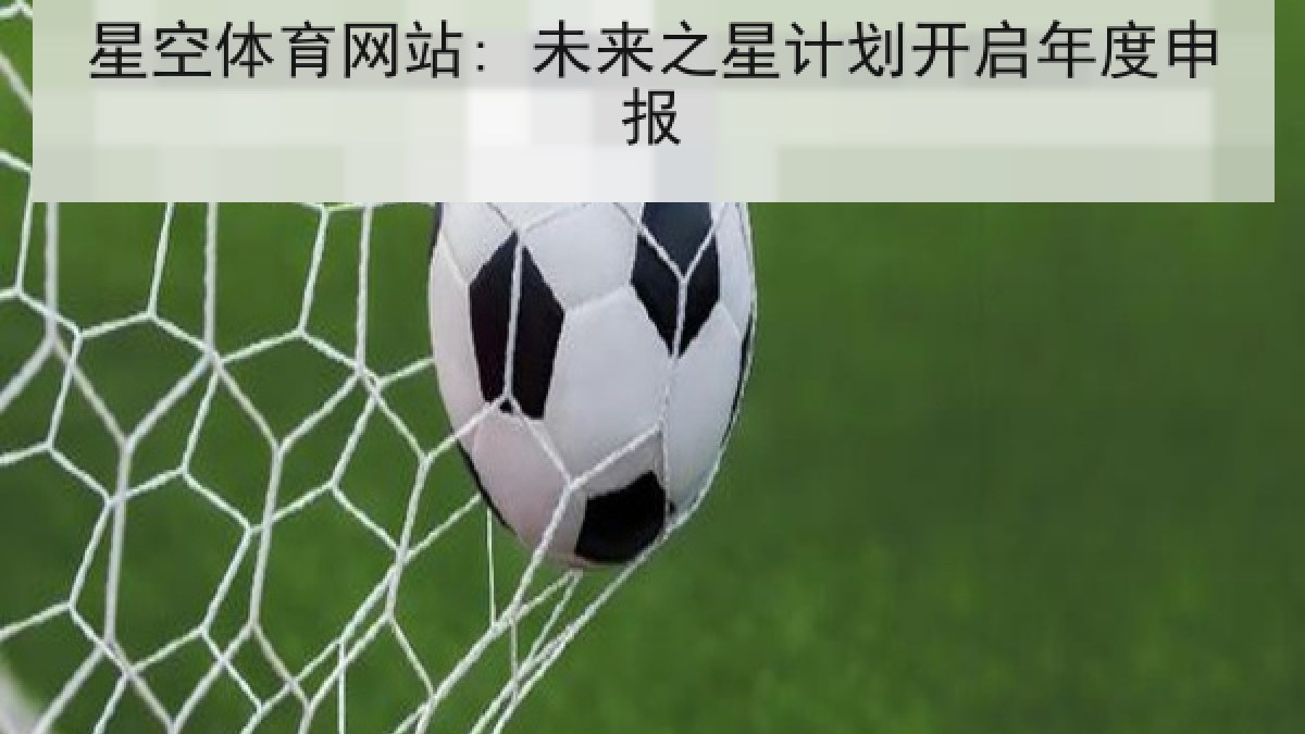星空体育网站: 未来之星计划开启年度申报